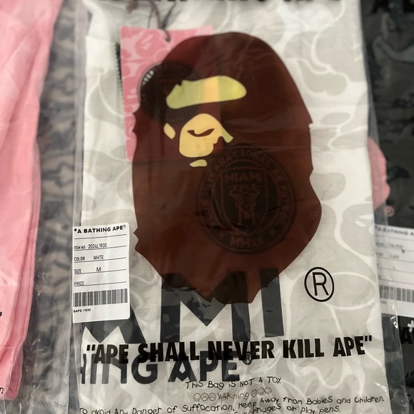 White Inter Miami Jersey Available-  Shipping Fast - Picture 3 of 3